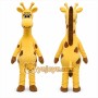Yellow Giraffe Mascot Costume for Children's Events