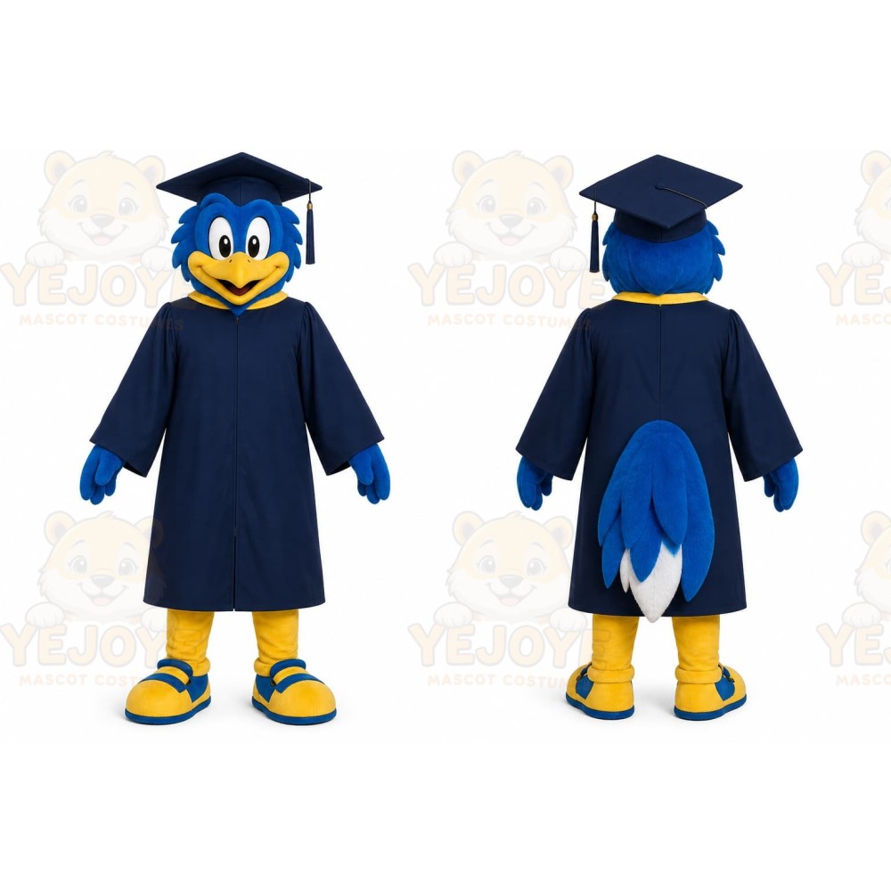 Blue Bird Mascot Costume for School Events