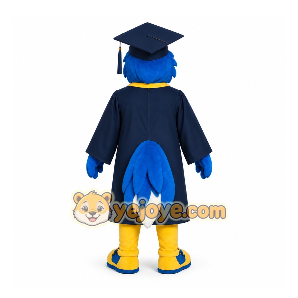 Blue Bird Mascot Costume for School Events Blue Bird Mascot Costume for School Events