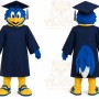 Blue Bird Mascot Costume for School Events