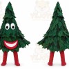 Green Tree Mascot Costume for Holiday Events