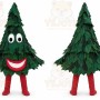 Green Tree Mascot Costume for Holiday Events