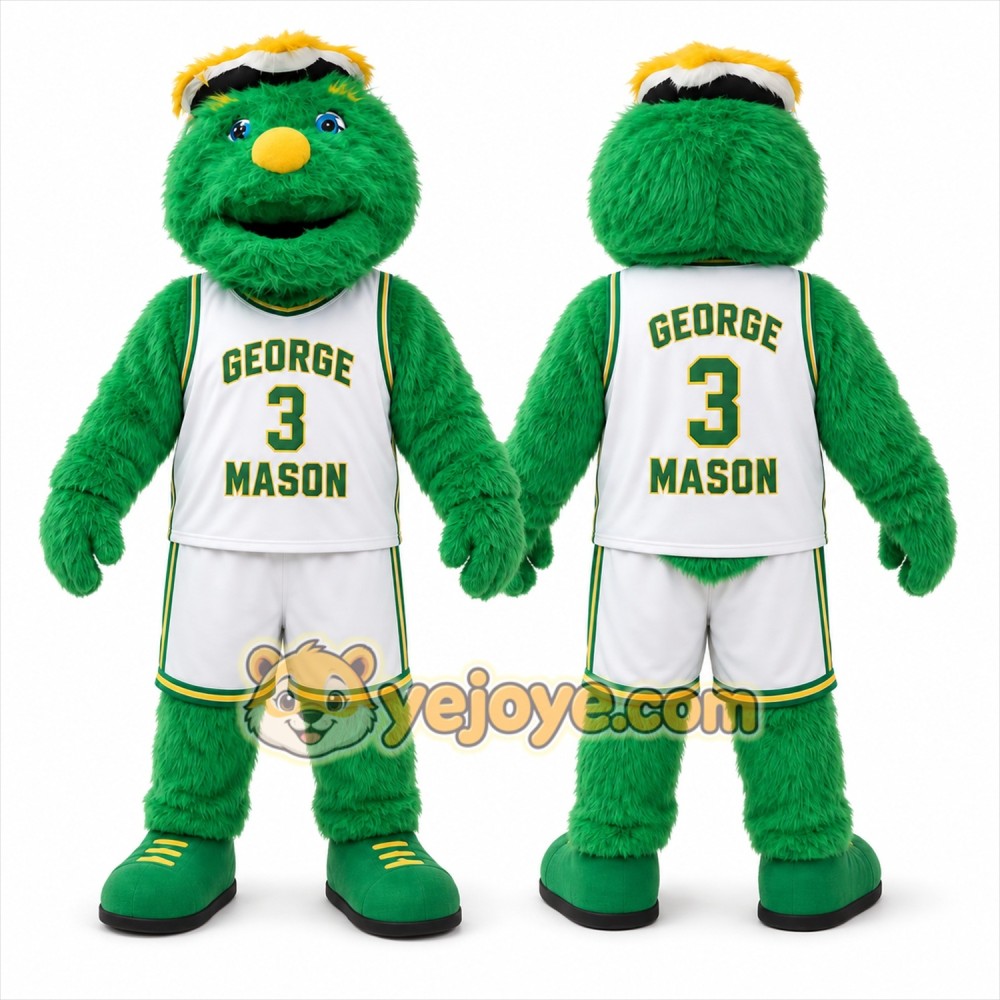 Green Monster Mascot Costume for Sports Events Green Monster Mascot Costume for Sports Events