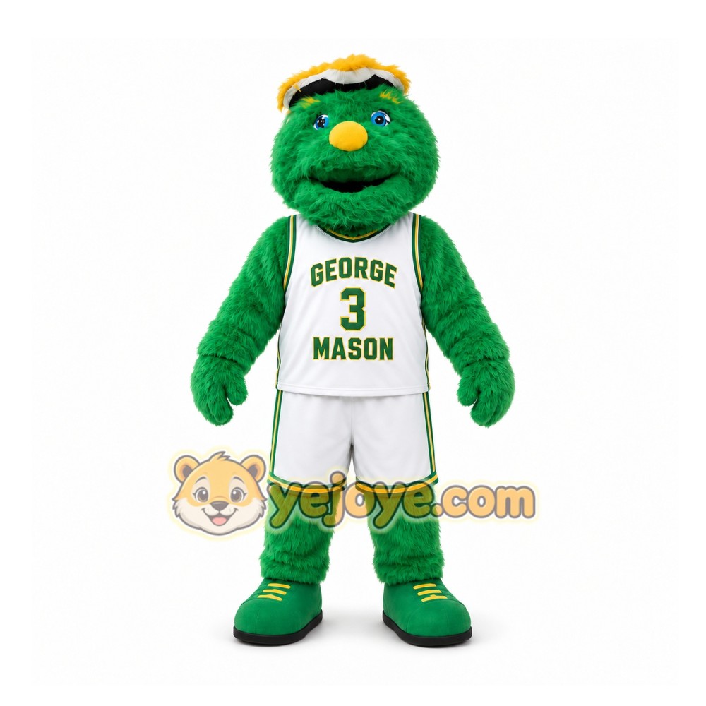 Green Monster Mascot Costume for Sports Events Green Monster Mascot Costume for Sports Events