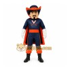 Blue Musketeer Mascot Costume for School Events