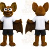 Brown Bat Mascot Costume for Events and Promotions