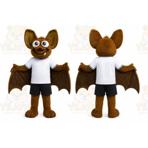 Brown Bat Mascot Costume for Events and Promotions