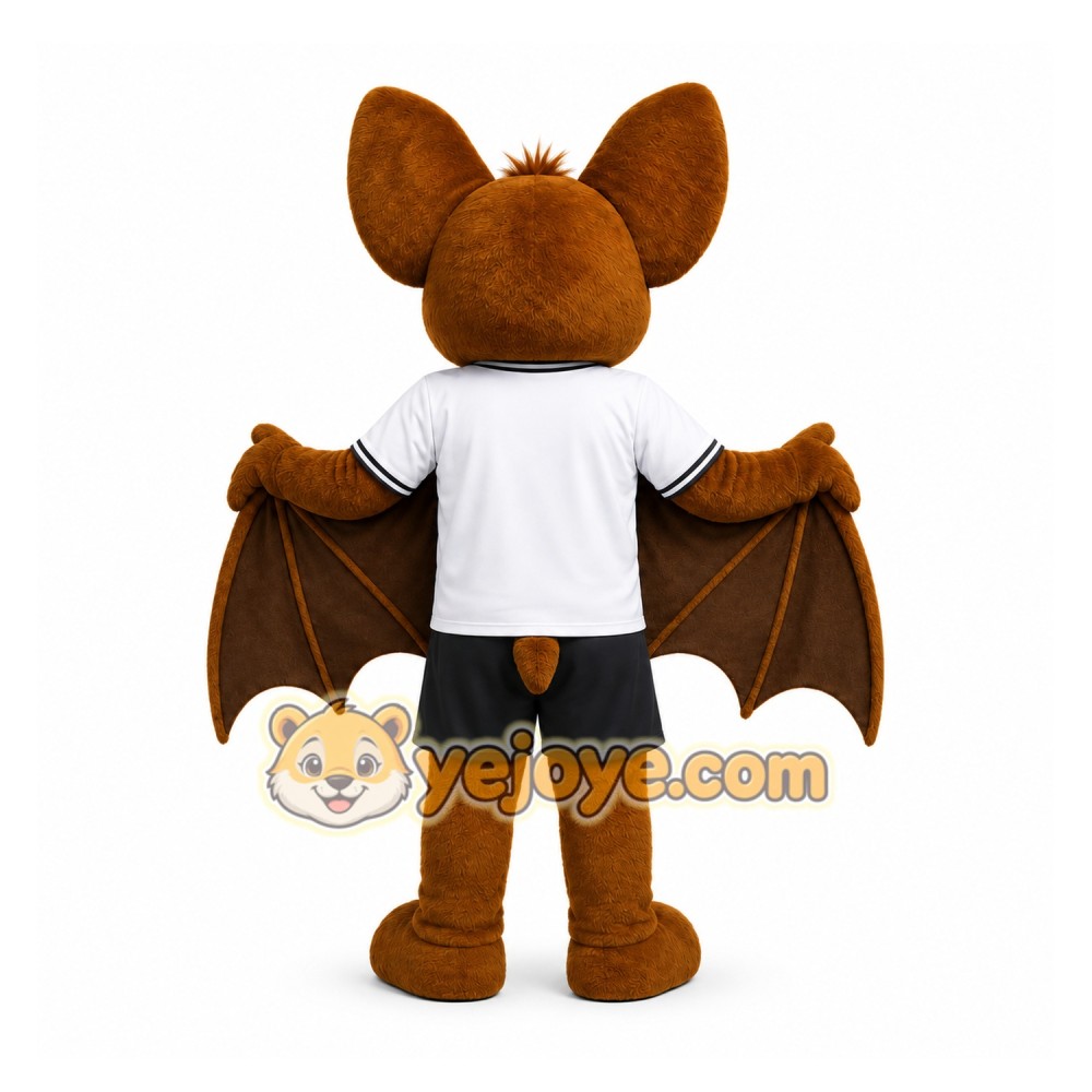 Brown Bat Mascot Costume for Events and Promotions Brown Bat Mascot Costume for Events and Promotions