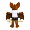 Brown Bat Mascot Costume for Events and Promotions Brown Bat Mascot Costume for Events and Promotions