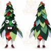 Green Tree Mascot Costume for Holiday Events