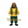 Green Middle Eastern Man Mascot Costume for Events and Promotions