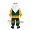 Green Middle Eastern Man Mascot Costume for Events and Promotions