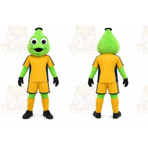 Green Alien Mascot Costume for Sports Events