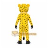 Yellow Cheetah Mascot Costume for Sports Events Yellow Cheetah Mascot Costume for Sports Events