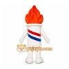 White Torch Mascot Costume for Events and Promotions White Torch Mascot Costume for Events and Promotions