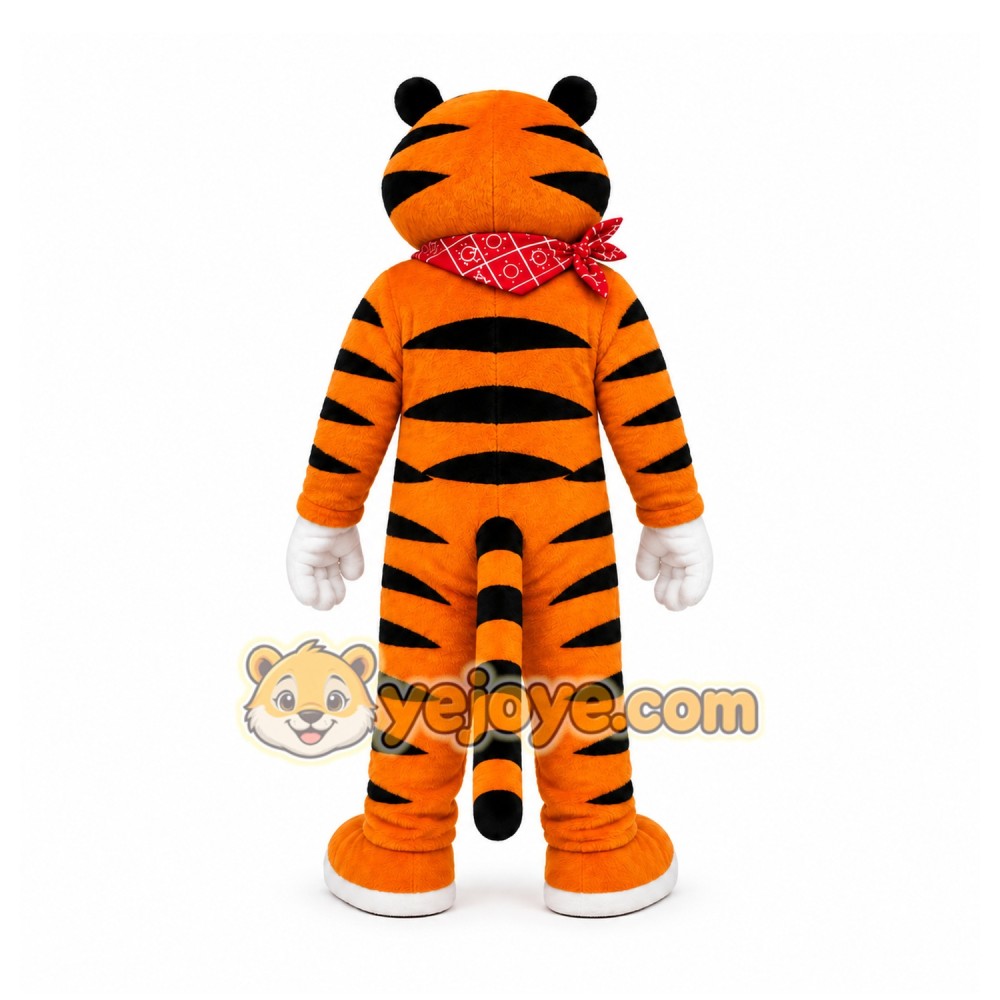 Orange Tiger Mascot Costume for Sports Events Orange Tiger Mascot Costume for Sports Events