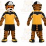 Brown Tiger Mascot Costume for Sports Events