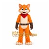 Orange Fox Mascot Costume for Children's Events