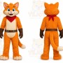 Orange Fox Mascot Costume for Children's Events