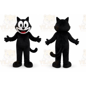 Black Cat Mascot Costume for Events and Promotions