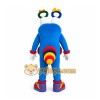 Blue Cartoon Bug Mascot Costume for Children's Events Blue Cartoon Bug Mascot Costume for Children's Events