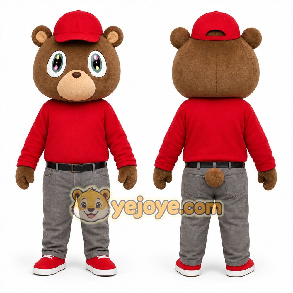 Brown Bear Mascot Costume for Events and Promotions Brown Bear Mascot Costume for Events and Promotions