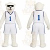 White Polar Bear Mascot Costume for Sports Events
