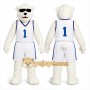 White Polar Bear Mascot Costume for Sports Events