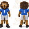 Brown Lion Mascot Costume for Sports Events