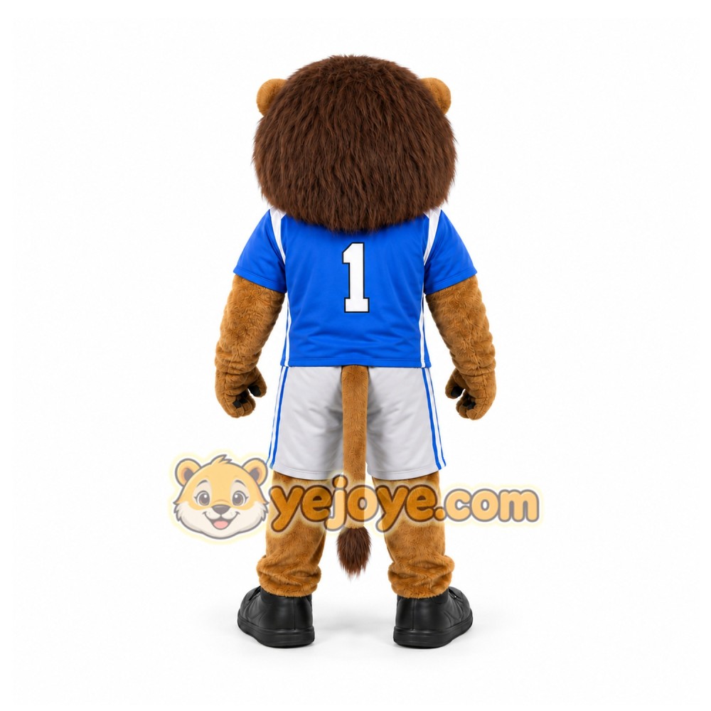 Brown Lion Mascot Costume for Sports Events Brown Lion Mascot Costume for Sports Events