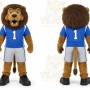 Brown Lion Mascot Costume for Sports Events
