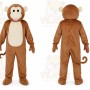Brown Monkey Mascot Costume for Children's Events