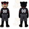 Black Bear Mascot Costume for Sports Events