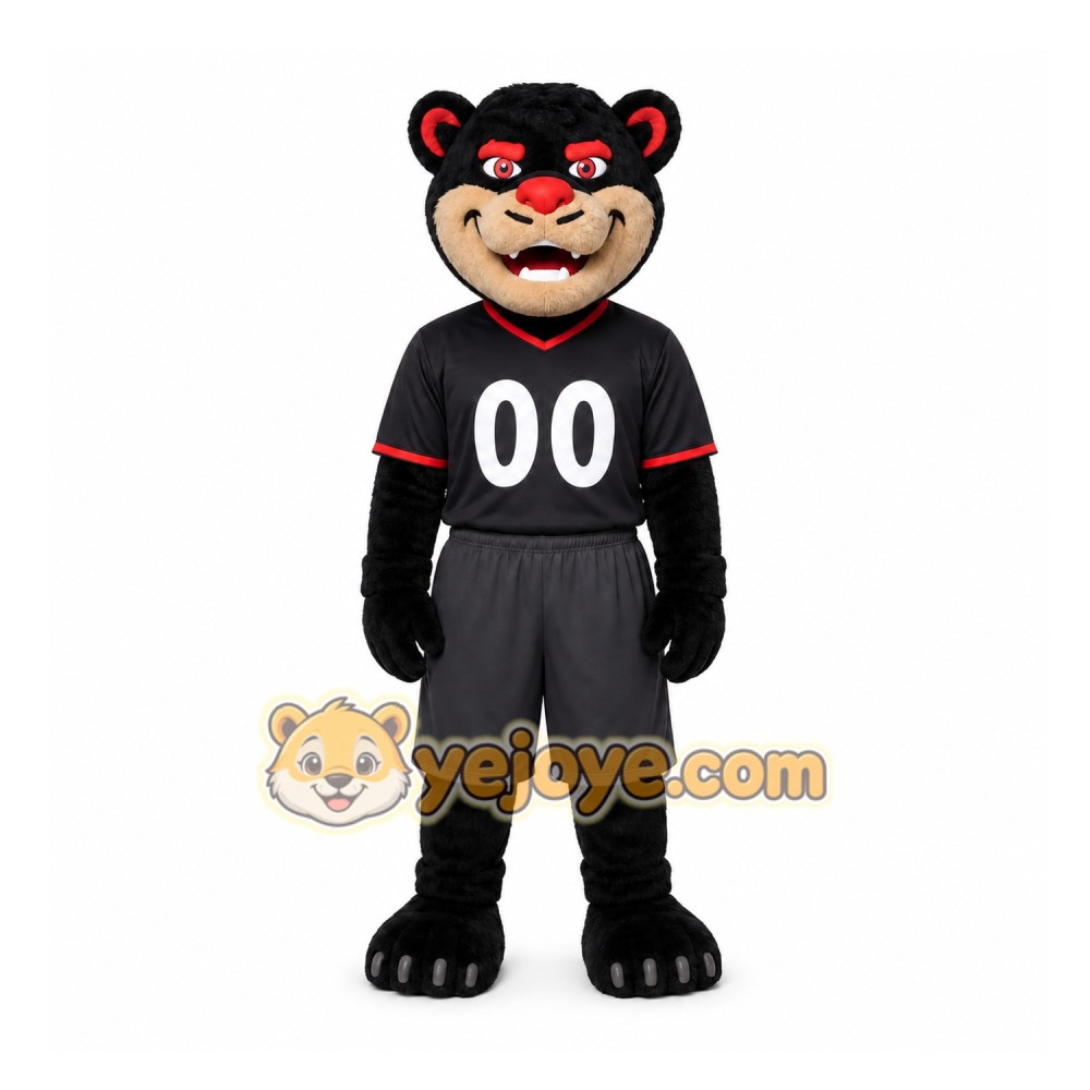 Black Bear Mascot Costume for Sports Events Black Bear Mascot Costume for Sports Events