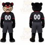 Black Bear Mascot Costume for Sports Events