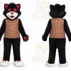 Black Cat Mascot Costume for Events and Promotions