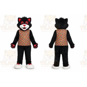 Black Cat Mascot Costume for Events and Promotions