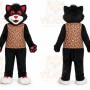 Black Cat Mascot Costume for Events and Promotions