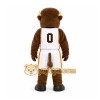 Brown Bison Mascot Costume for Sports Events Brown Bison Mascot Costume for Sports Events