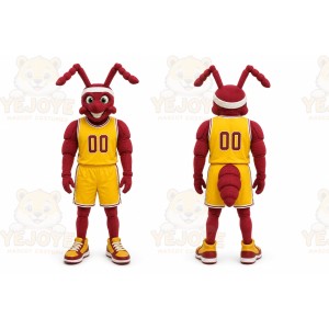 Red Ant Mascot Costume for Sports Events