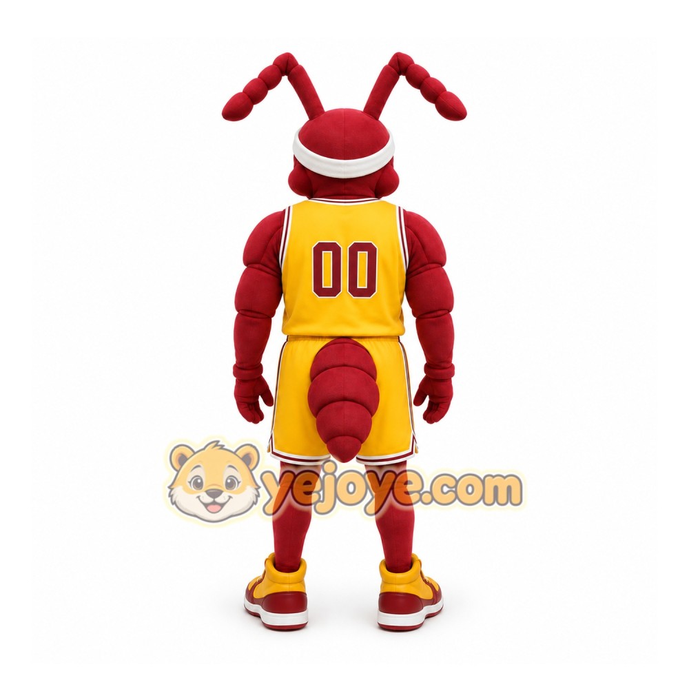 Red Ant Mascot Costume for Sports Events Red Ant Mascot Costume for Sports Events