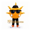 Orange Sun Mascot Costume for Events and Promotions Orange Sun Mascot Costume for Events and Promotions