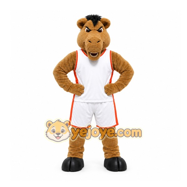 Brown Horse Mascot Costume for Events and Promotions
