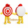 Red Target Mascot Costume for Events and Promotions Red Target Mascot Costume for Events and Promotions