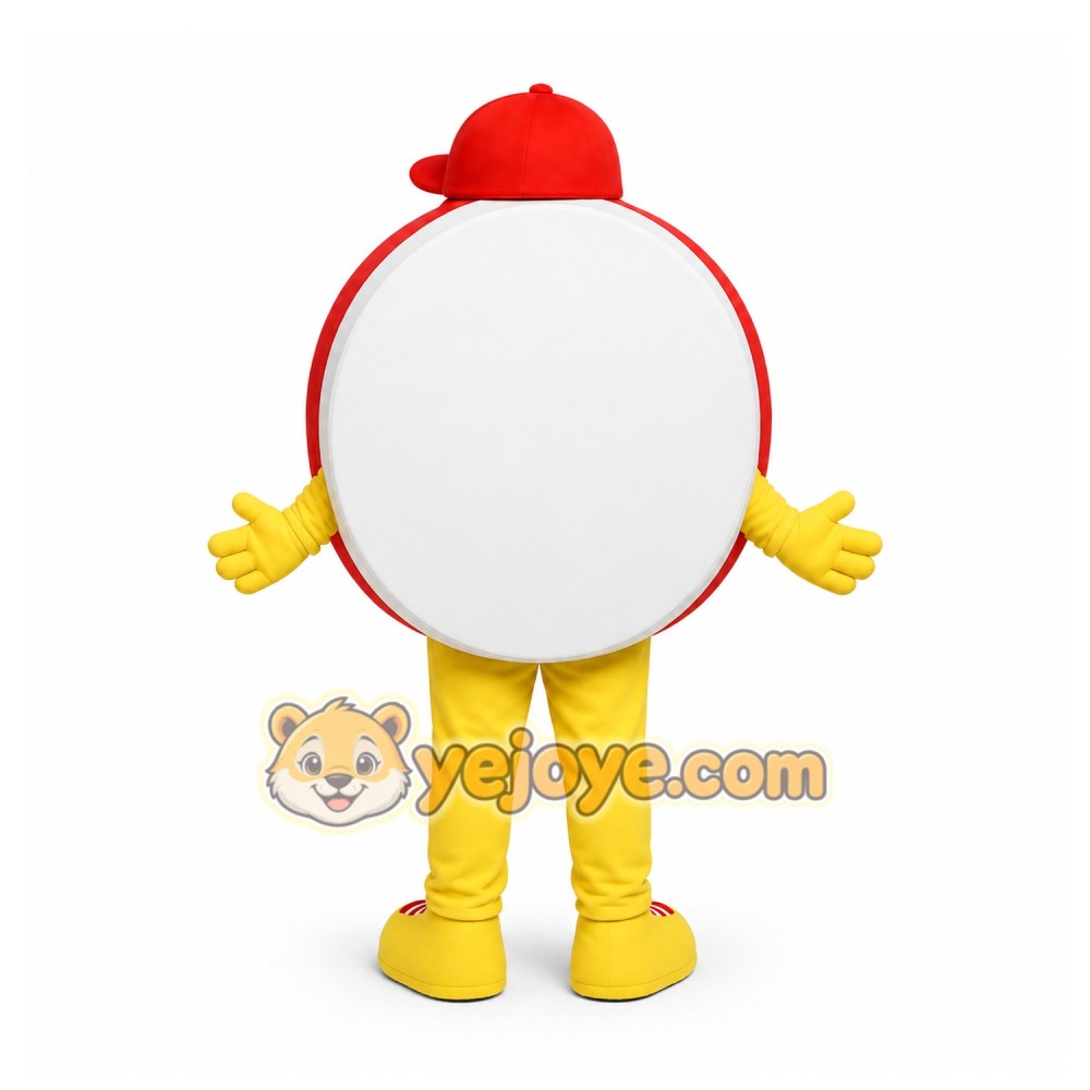 Red Target Mascot Costume for Events and Promotions Red Target Mascot Costume for Events and Promotions