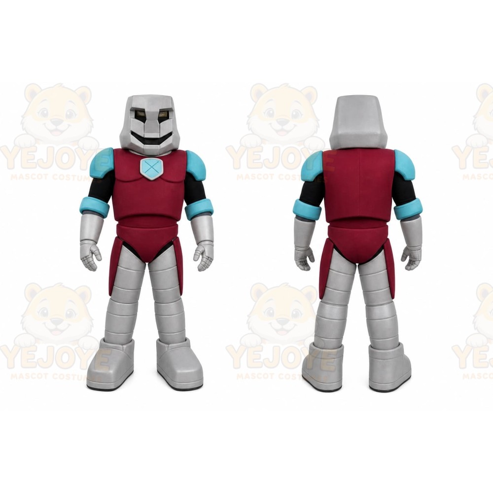 Gray Robot Mascot Costume for Events and Promotions