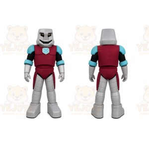 Gray Robot Mascot Costume for Events and Promotions