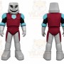 Gray Robot Mascot Costume for Events and Promotions