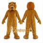 Brown Lion Mascot Costume for Events and Promotions