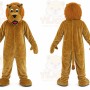 Brown Lion Mascot Costume for Events and Promotions